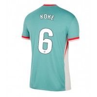 Echipament fotbal Atletico Madrid Koke #6 Tricou Deplasare 2024-25 maneca scurta